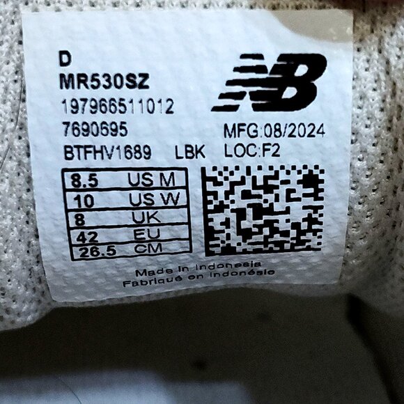 New Balance 530 MR530SZ Running Shoes Unisex Men 8.5 / Women 10 ABZORB Midsole - Picture 2 of 15